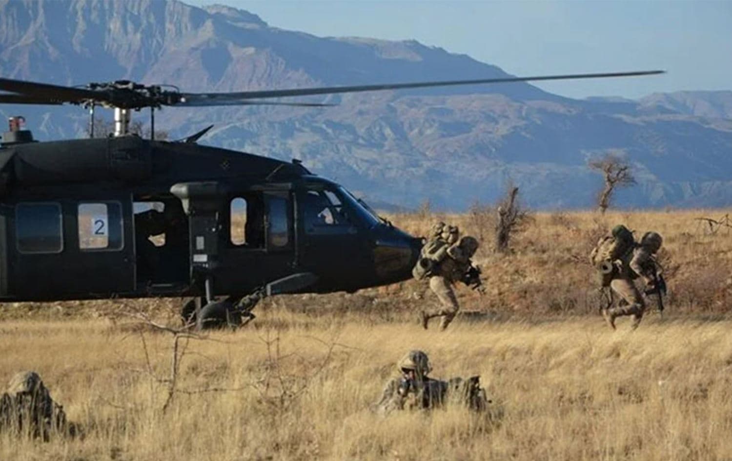 Hêzên Tirkiyê li Şirnexê li dijî PKKê operasyon kirin. Wêne: AA