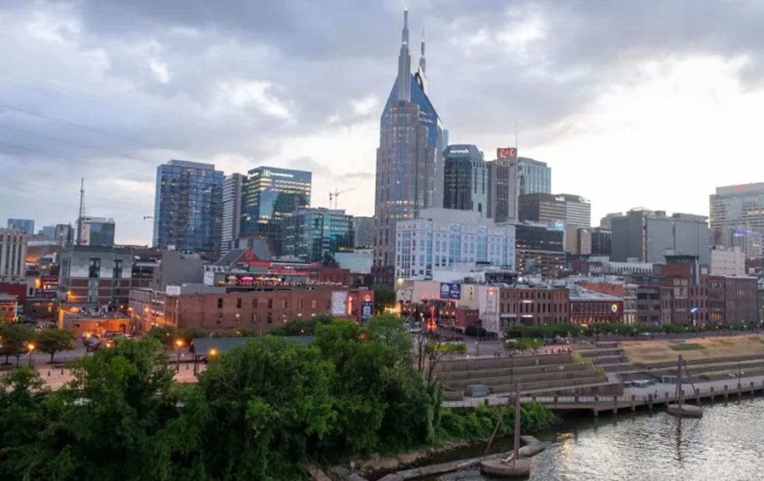 View of Nashville, Tennessee, on June 16, 2022. Photo: VALERIE MACON/AFP