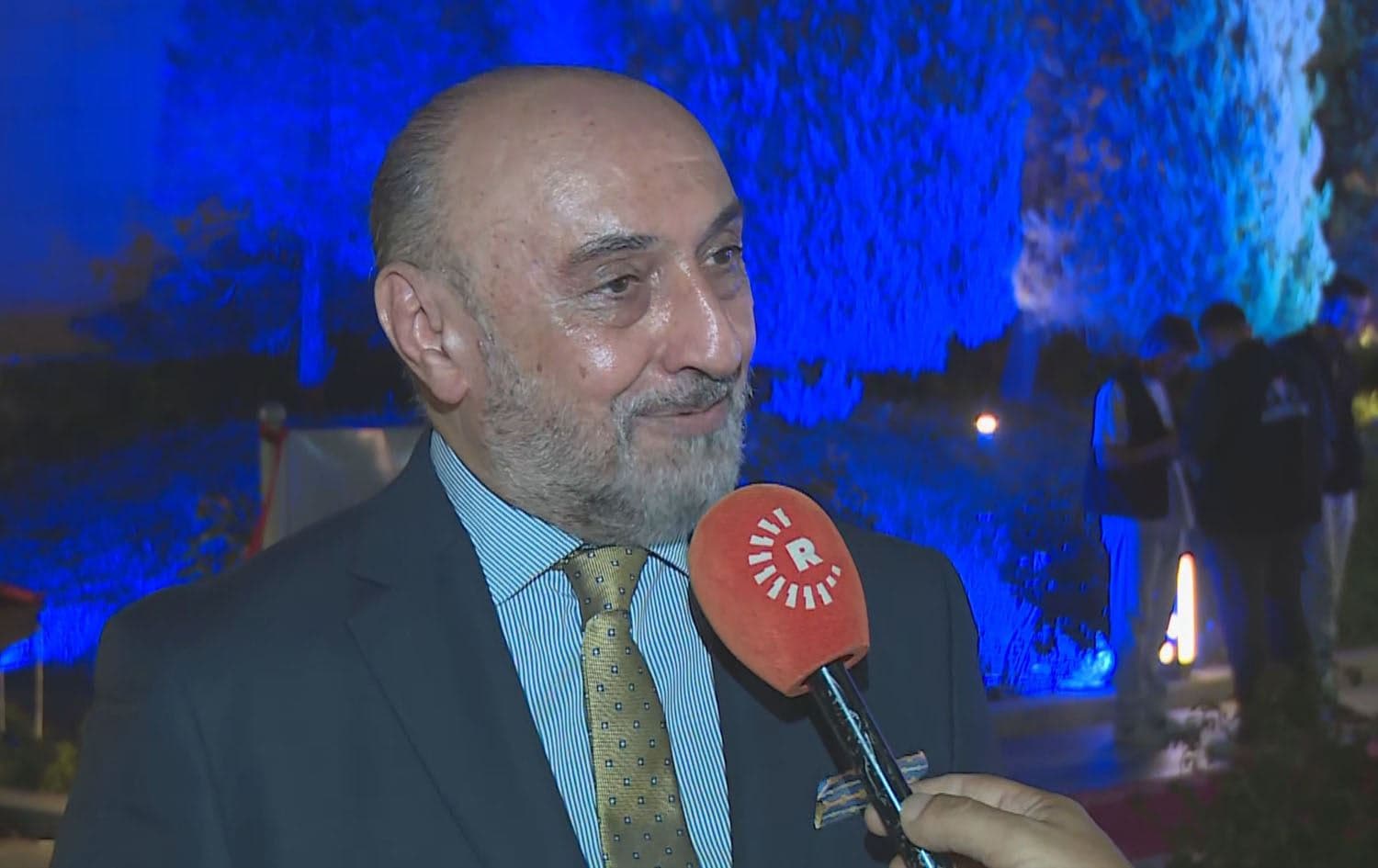 Fawzi Hariri, Kurdistan Region Presidency's chief of staff speaking to Rudaw on July 14, 2023. Photo: Rudaw