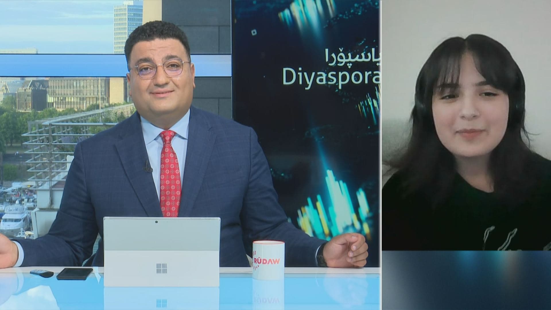 کچێکی کورد لە سوێد بڕوانامەیەک لە بواری بۆشایی ئاسمان وەردەگرێت 