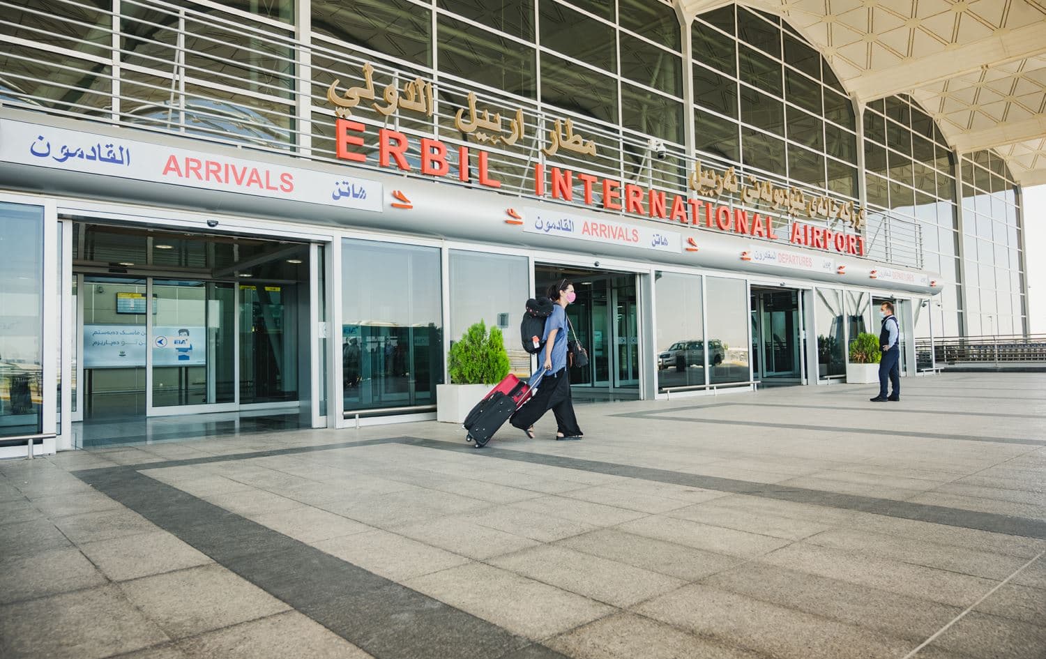 Passengers arriving at Erbil International Airport. Photo: Bilind T. Abdullah/Rudaw