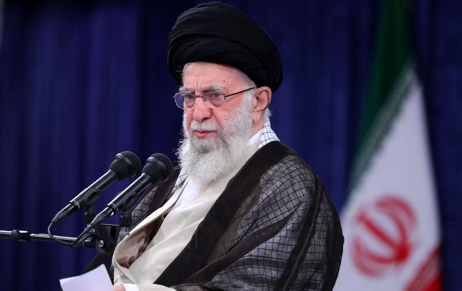 Iran’s Supreme Leader Ayatollah Ali Khamenei speaking on June 11, 2023. Photo: Khamenei's office