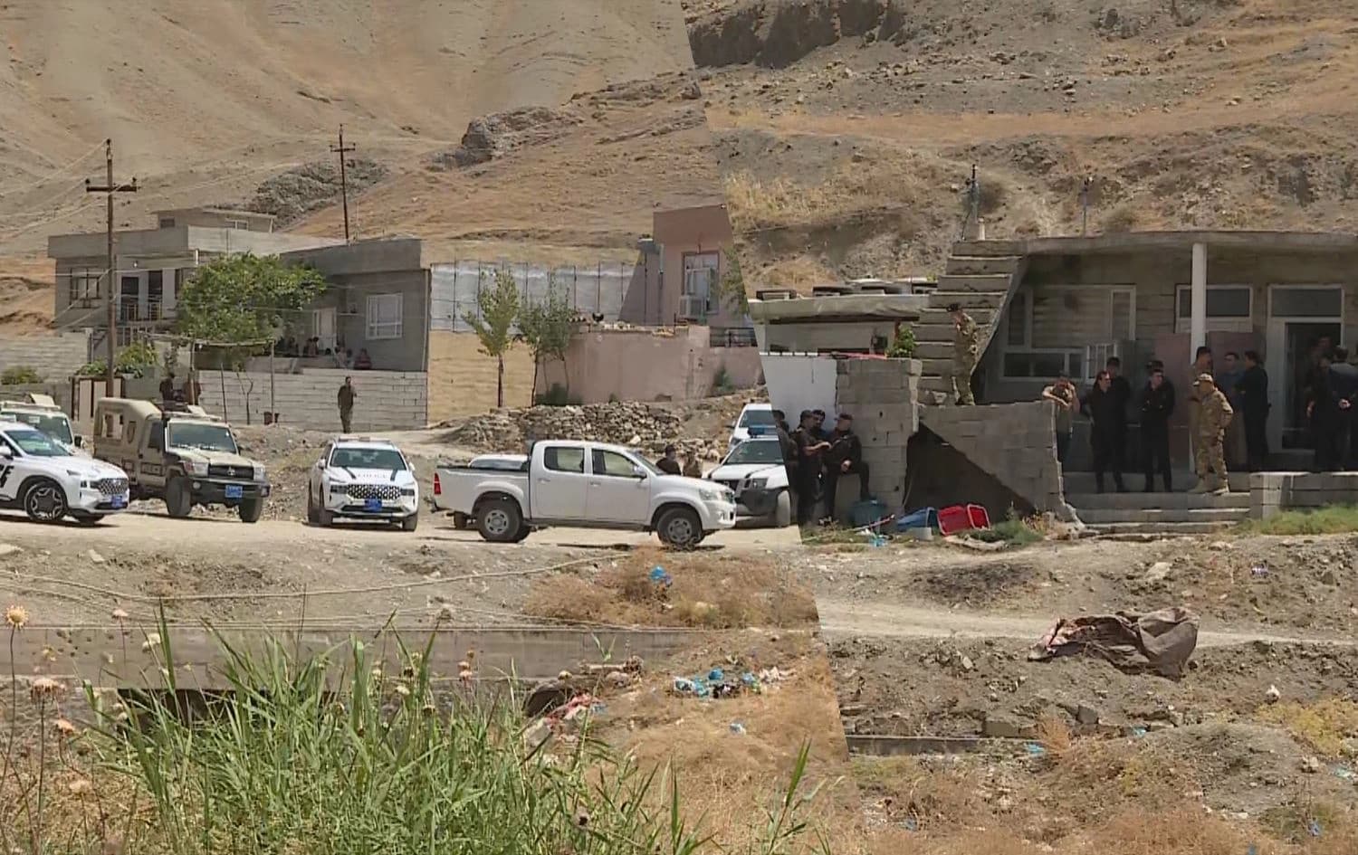 Hêzên ewlehiyê yên Kurdistanê li ber deriyê mala kujer in