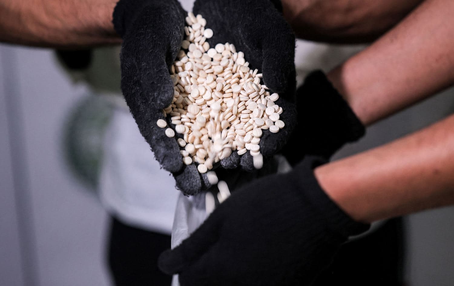 Captagon pills. Photo: Fayez Nureldine/AFP