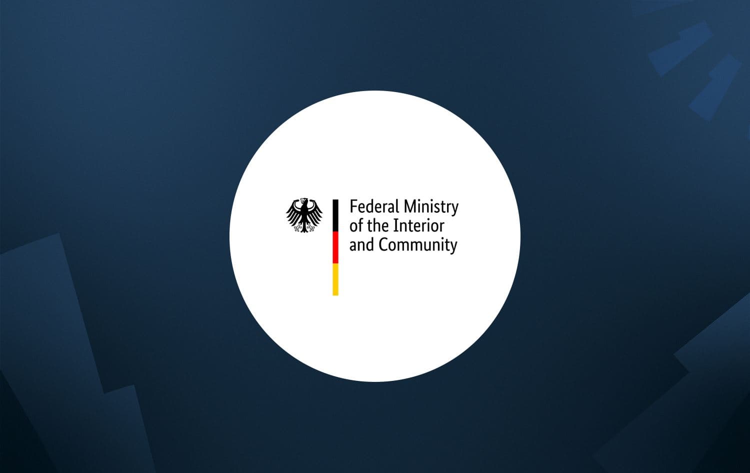 German Federal Ministry of the Interior and Community logo