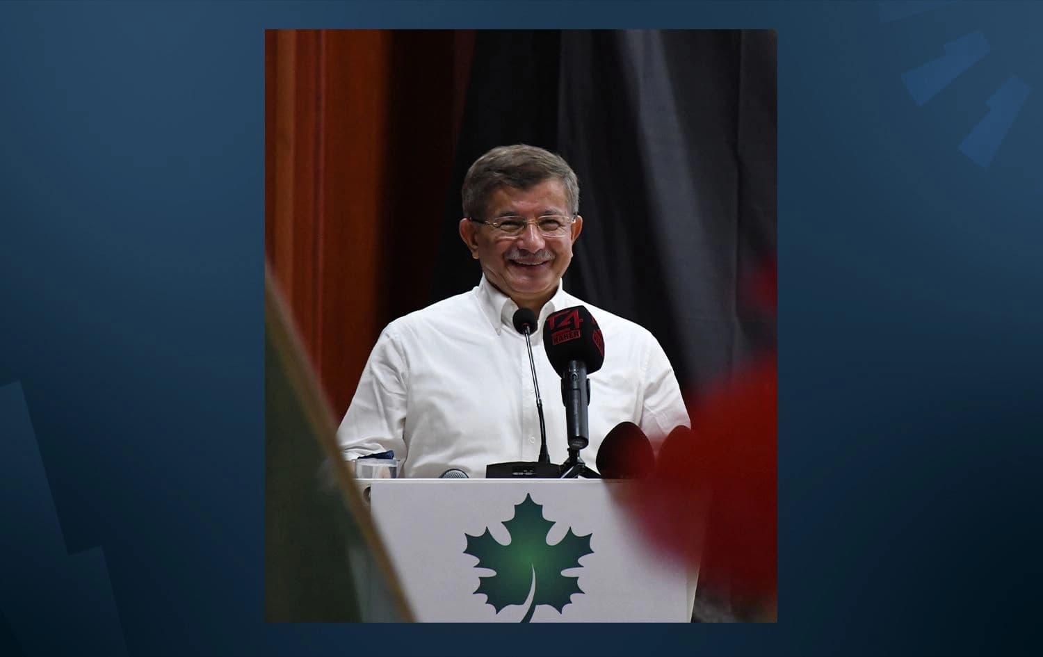 Serokê Giştî yê Partiya Pêşerojê Ahmet Davutoglu 