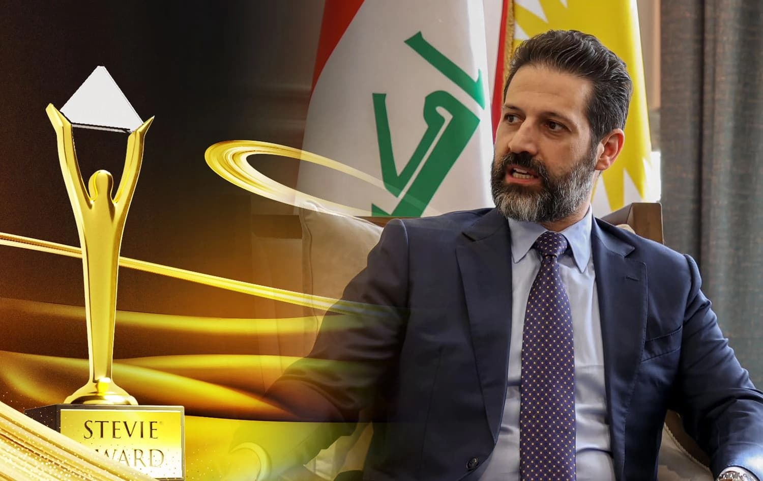 قوباد تاڵەبانی، جێگری سەرۆکوەزیرانی هەرێمی کوردستان و خەڵاتی ستیڤی