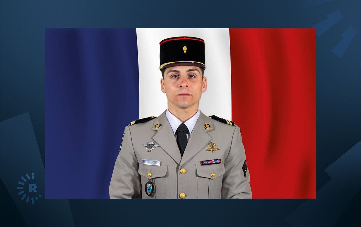 Seargant Baptiste Gauchot, the French soldier who lost his life during a training mission near Erbil on July 18, 2023. Photo: France's Ministry of the Armed Forces