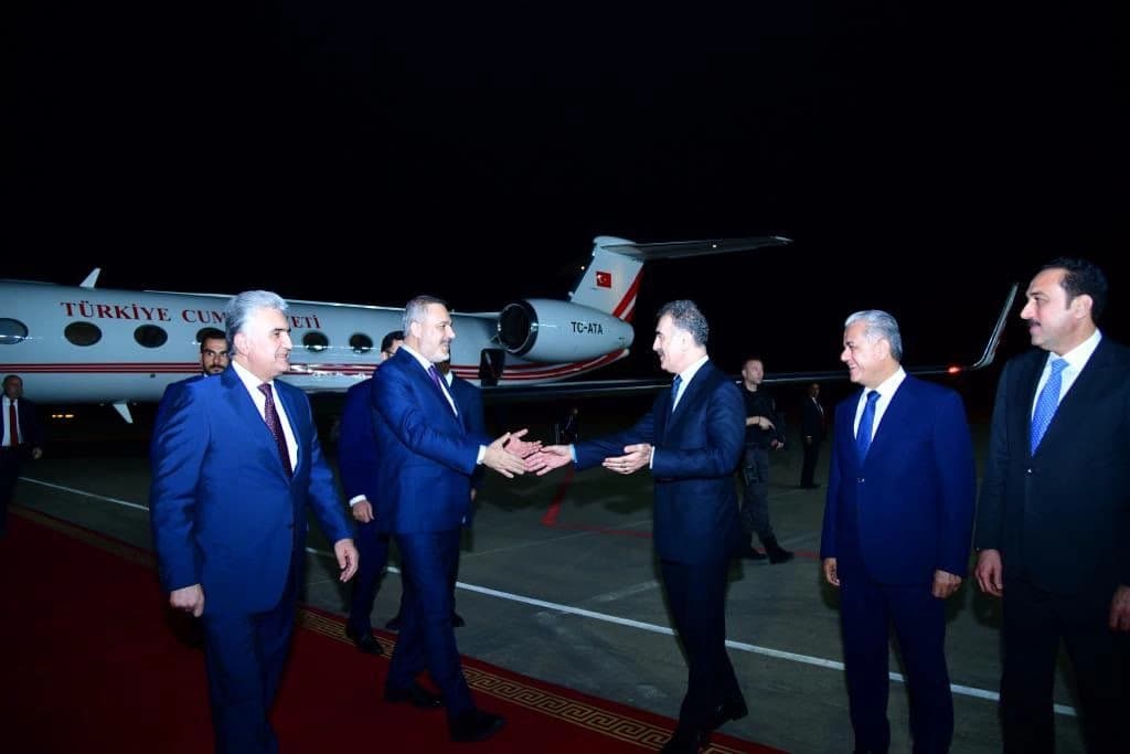 Hakan Fîdan hat Hewlêrê