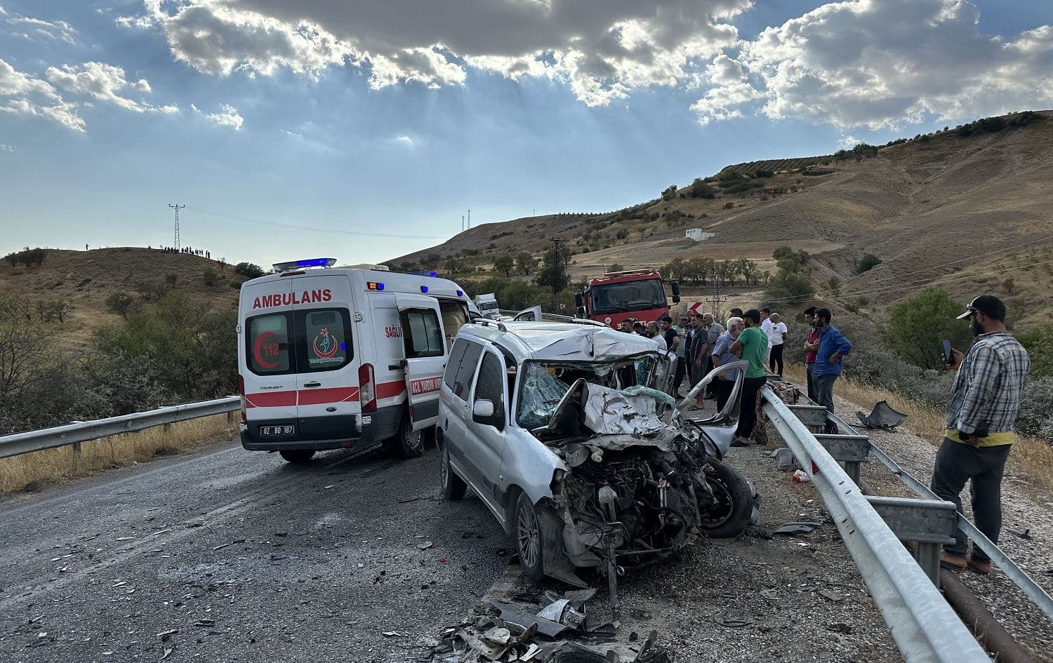 Li Sesmsûrê di bûyera trafîkê de 7 kes birîndar bûn