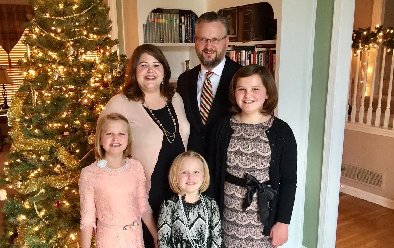 Stephen Troell and his family. Photo: Stephen Troell/X