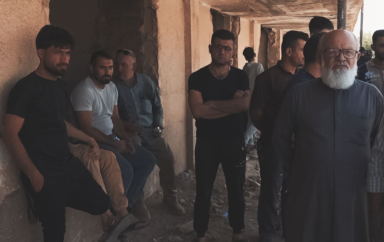 Kurdish villagers in Kirkuk province protest against the rumoured return of Iraqi army to a military camp. Date: September 2, 2023. Photo: Rudaw 