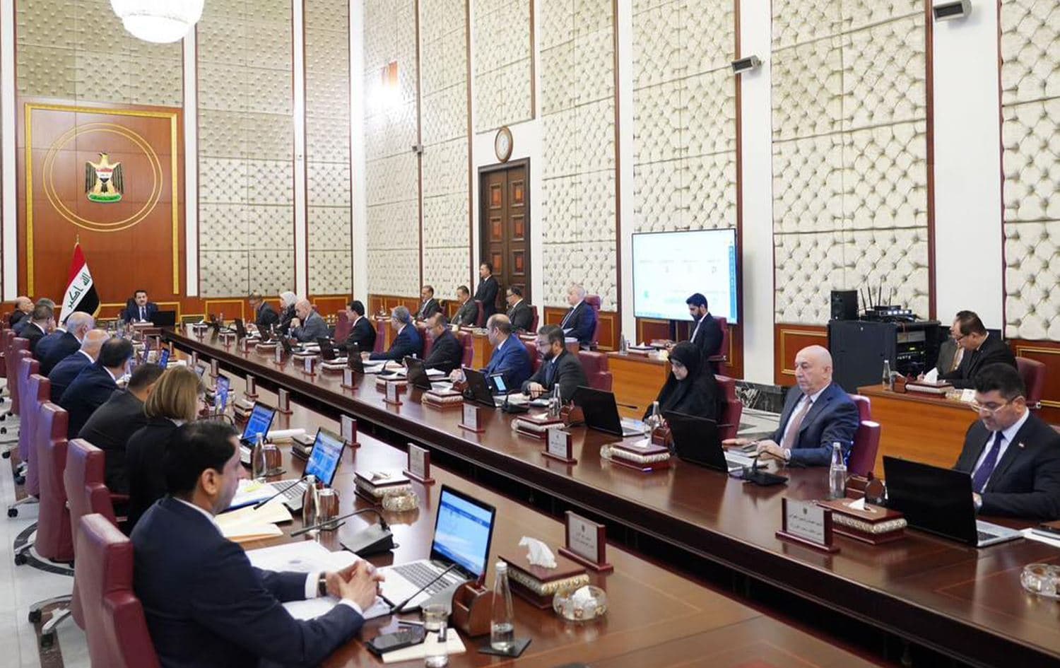 Irak Bakanlar Kurulu toplantısı / Foto: INA