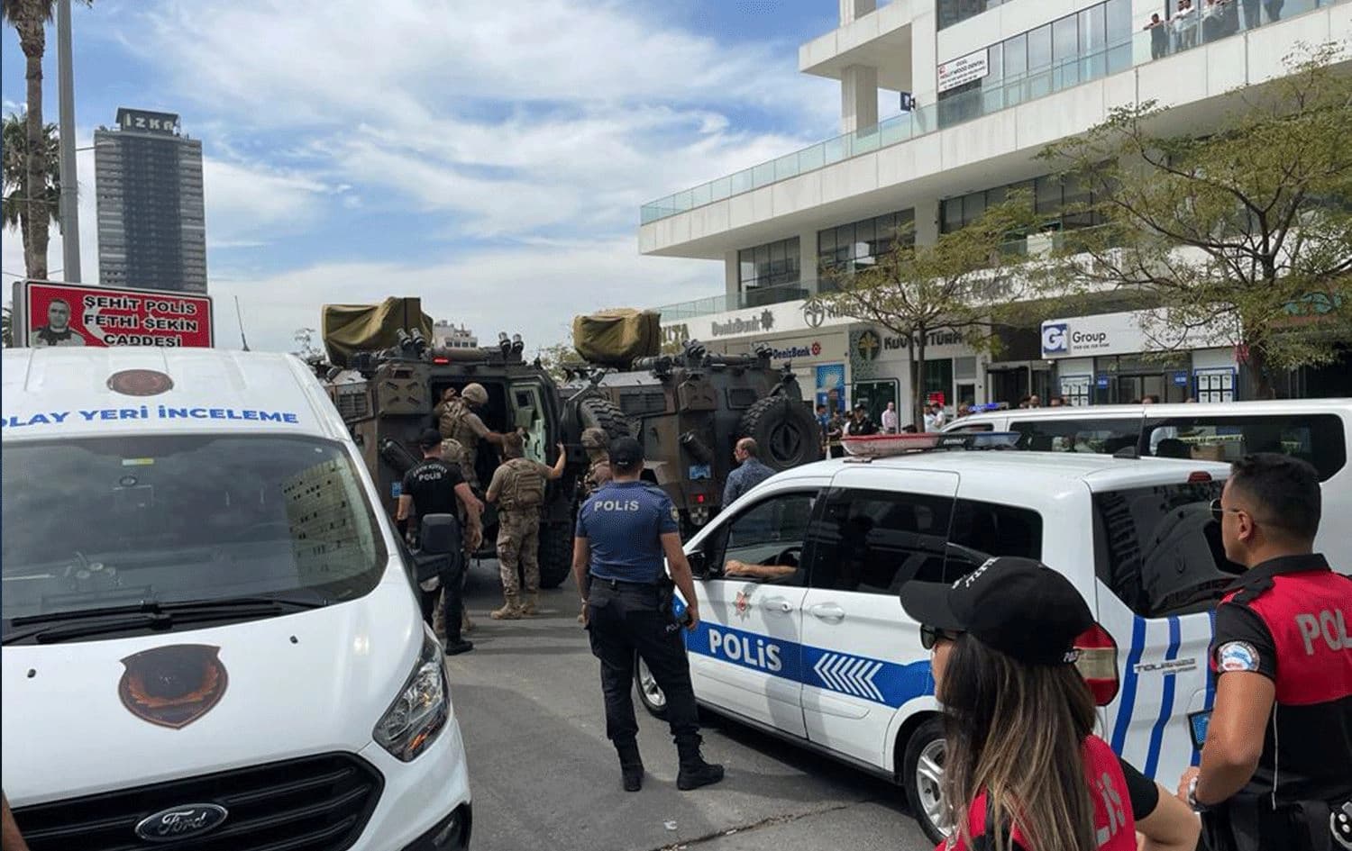 Li Îzmîrê pevçûn / Wêne: AA