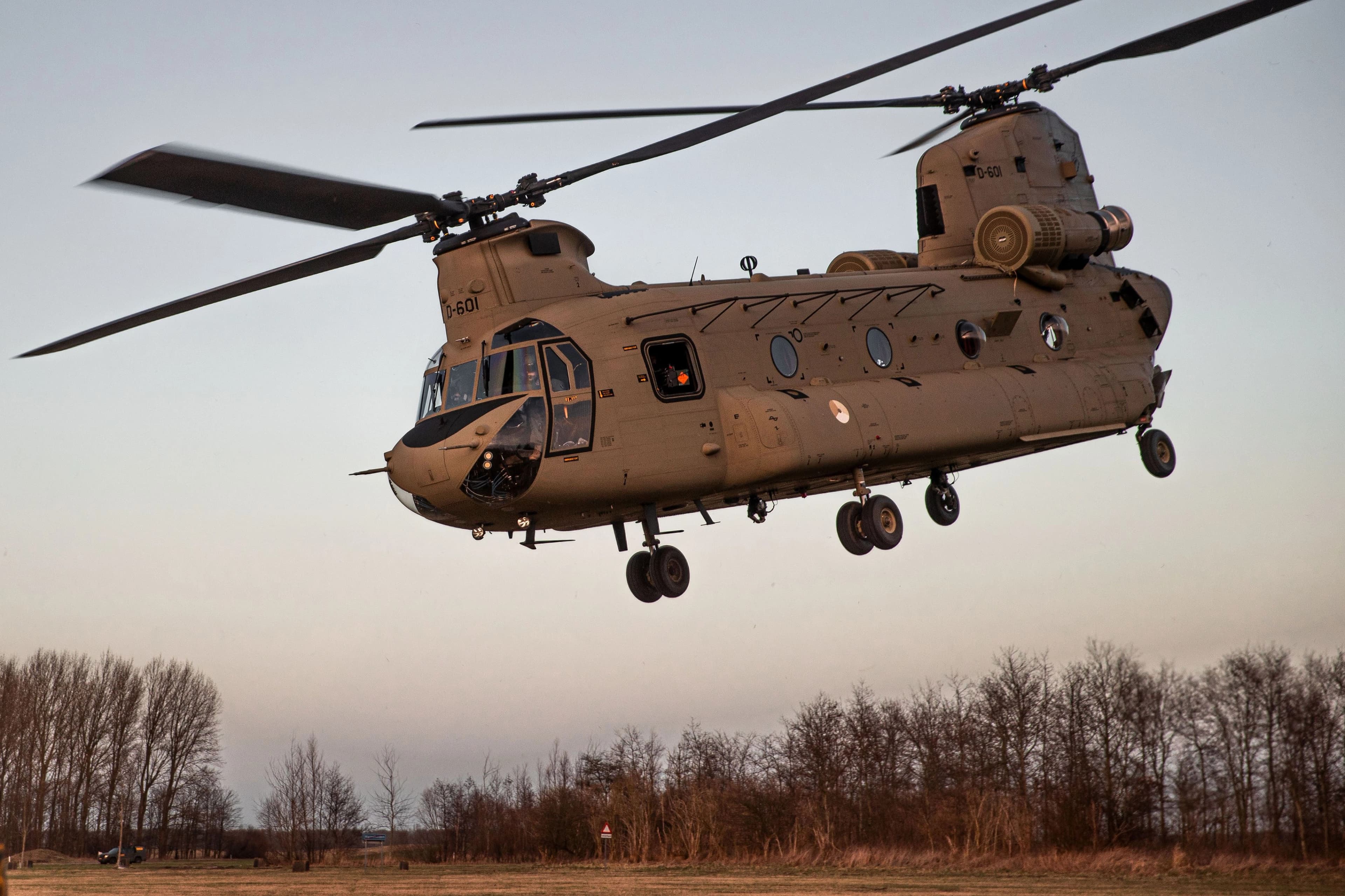 A Chinook helicopter. Photo: Dutch defense ministry/file 