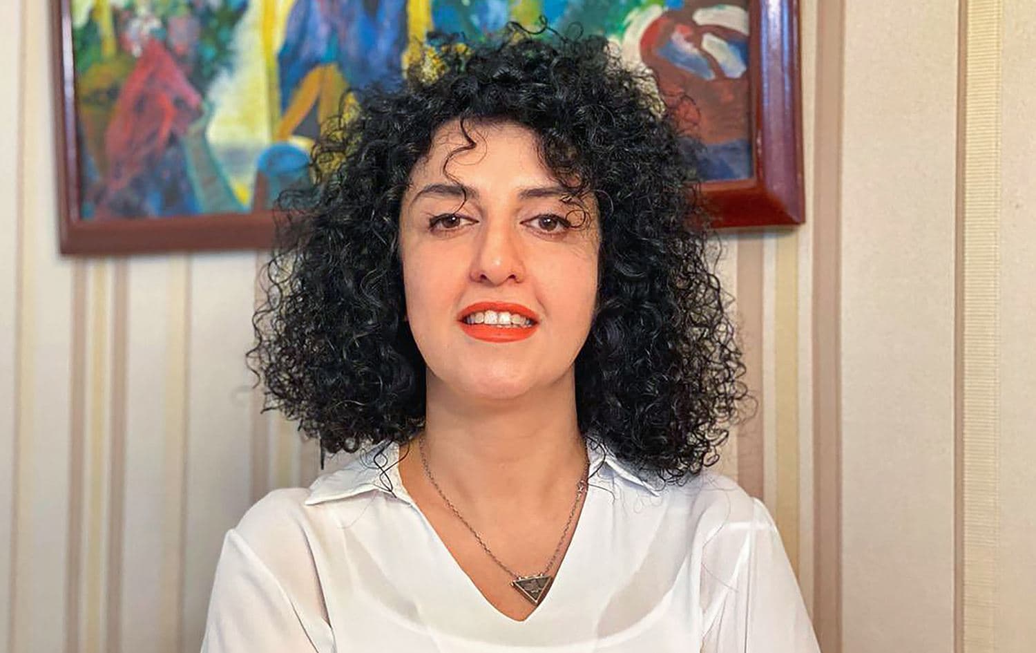 The Nobel Peace Prize was on October 6, 2023 awarded to imprisoned Iranian women's rights campaigner Narges Mohammadi. Photo: Narges Mohammadi Foundation/AFP