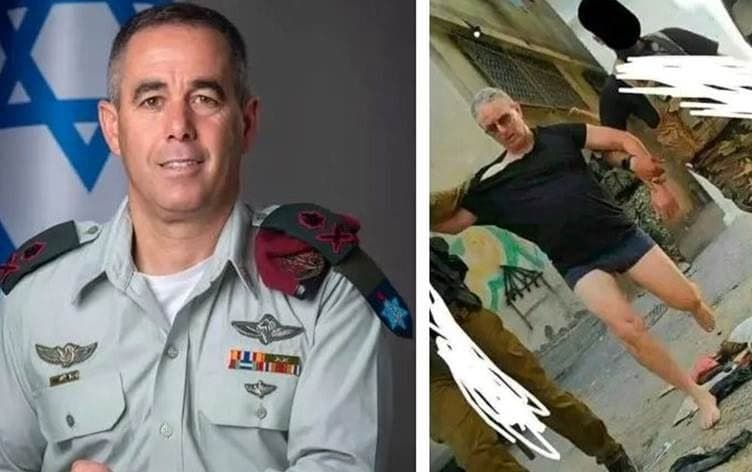 Foto: İsrail Tümgeneral Aloni (Soldaki)-İnternette dolaşan haber