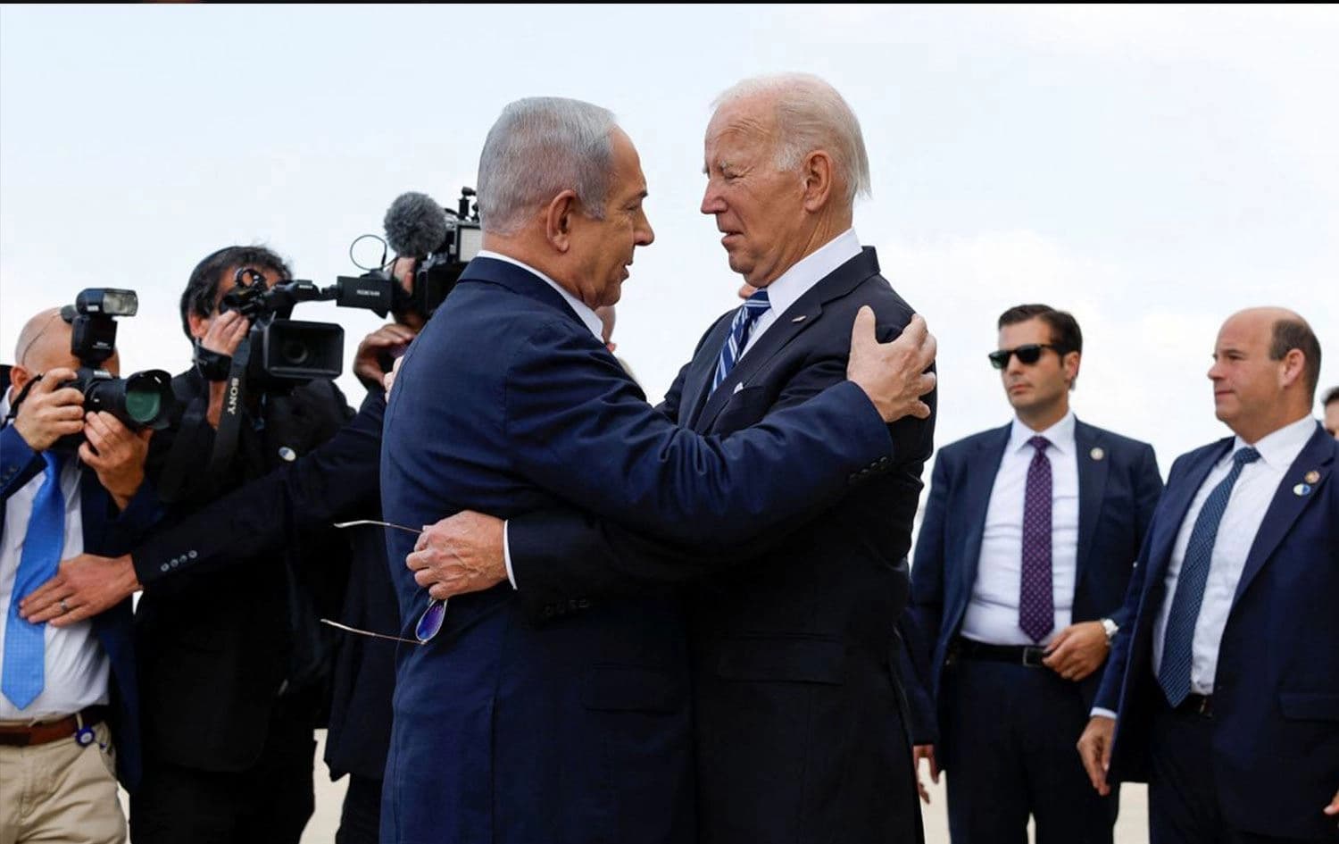 Biden û Netanyahu / Wêne: Reuters