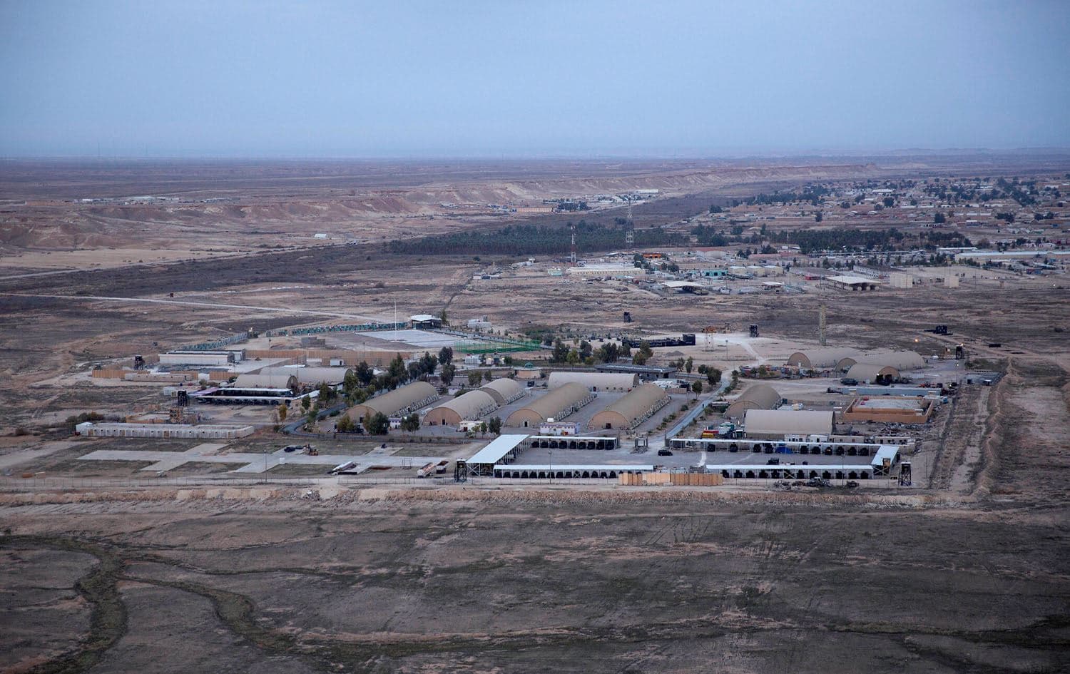 Ain al-Asad airbase in Iraq's western Anbar province on December 29, 2019. Photo: AP