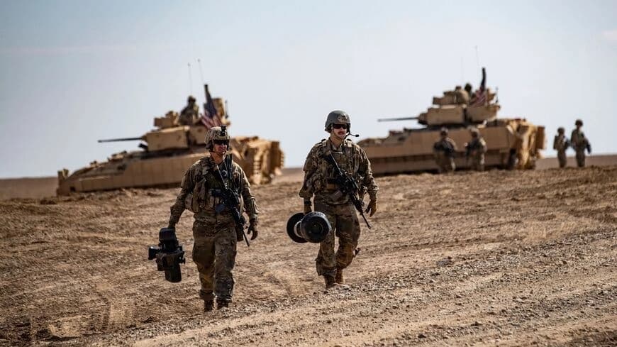 US and anti-ISIS coalition troops in Syria. Photo: AFP/file 