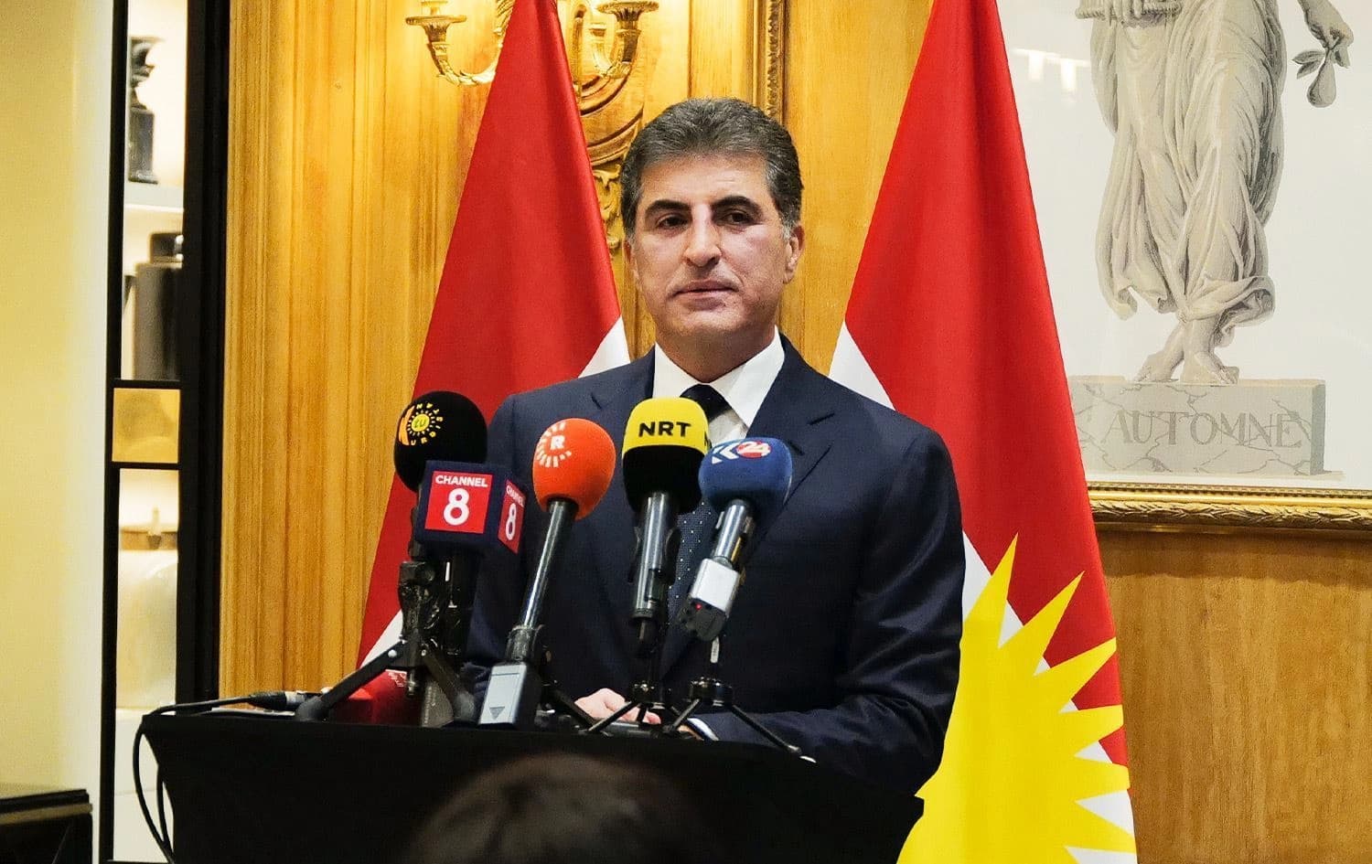 Kürdistan Bölgesi Başkanı Neçirvan Barzani