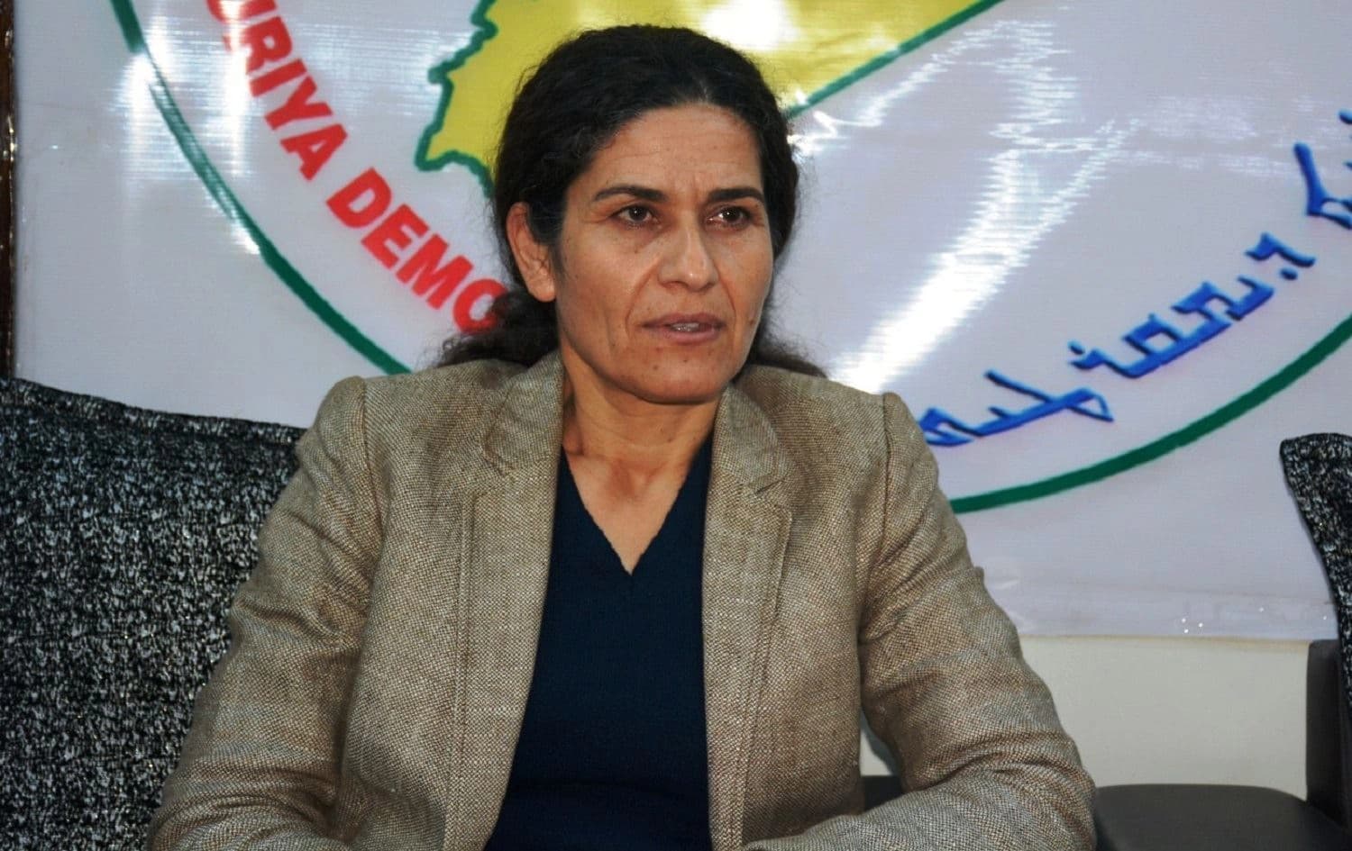 Seroka Desteya Cîbicîkar a MSDyê Îlham Ehmedê ji Şarkul Avsatê re axivî