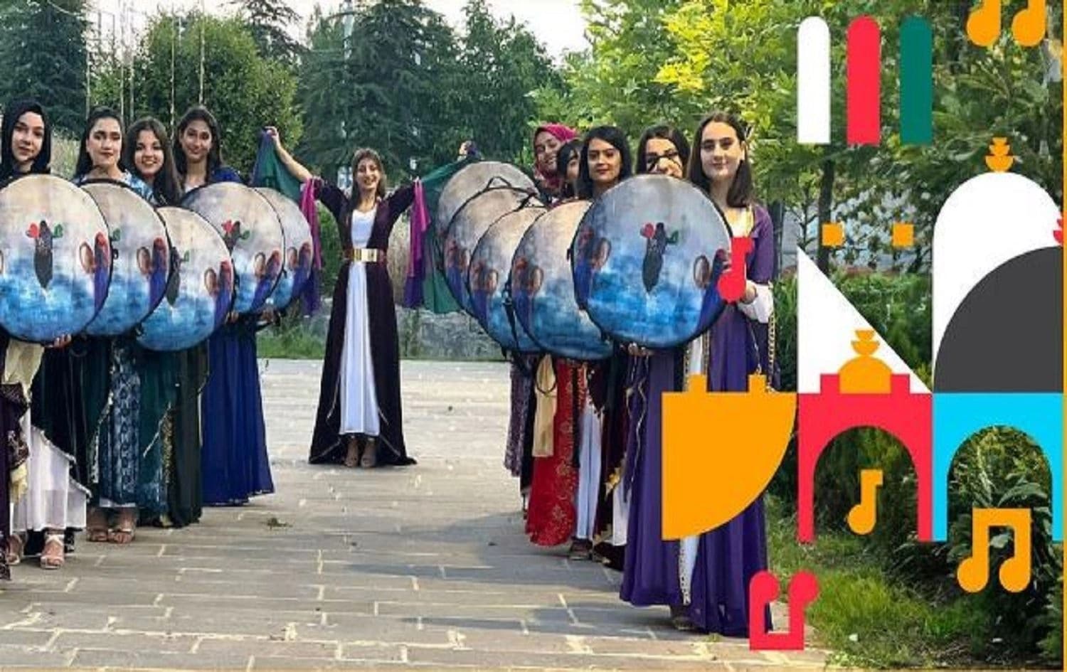 چالاکییەکی کولتووری لە باکووری کوردستان، وێنە: ئەرشیف