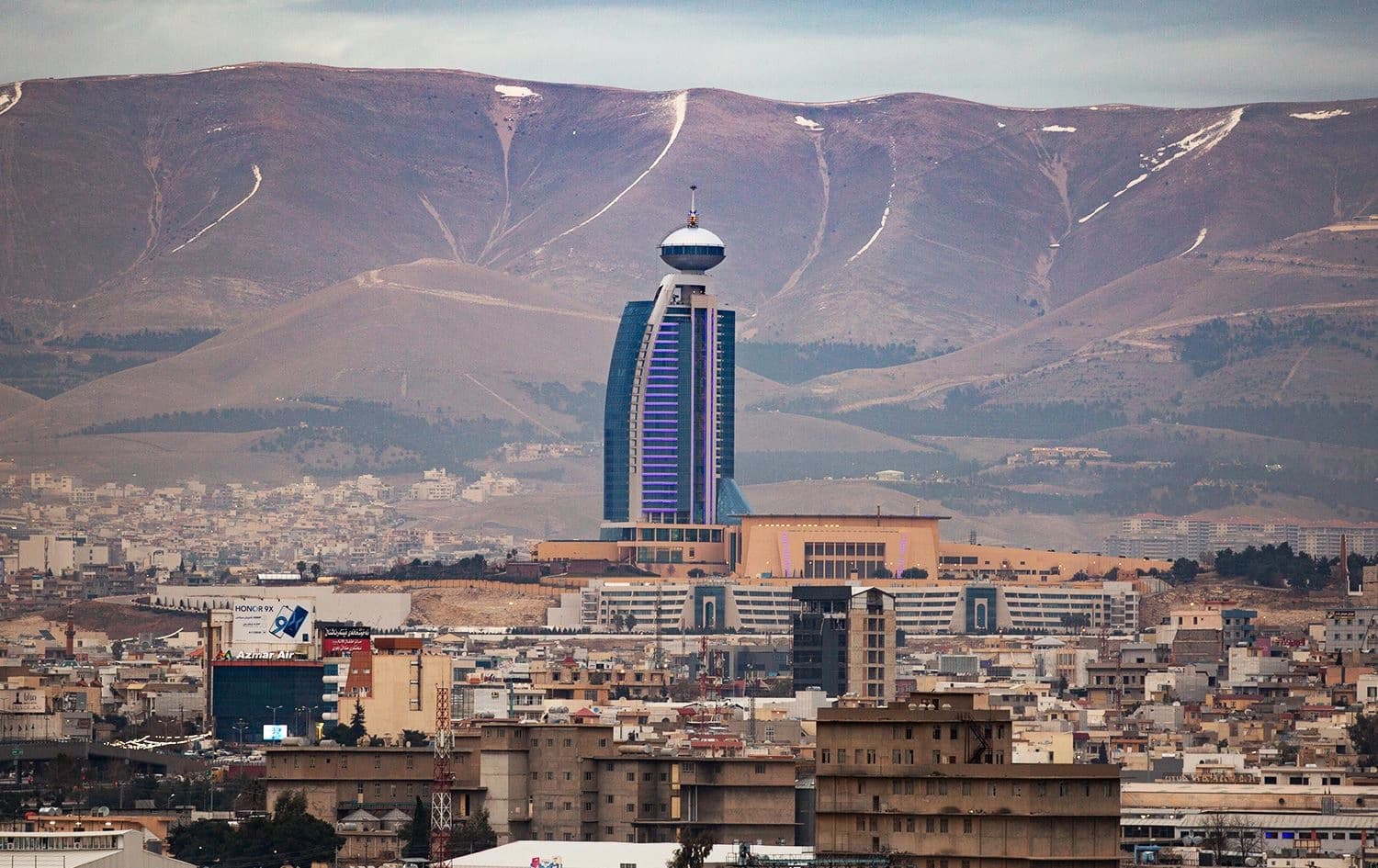 دیمەنێکی شاری سلێمانی. وێنە: بڵند تاهیر - رووداو
