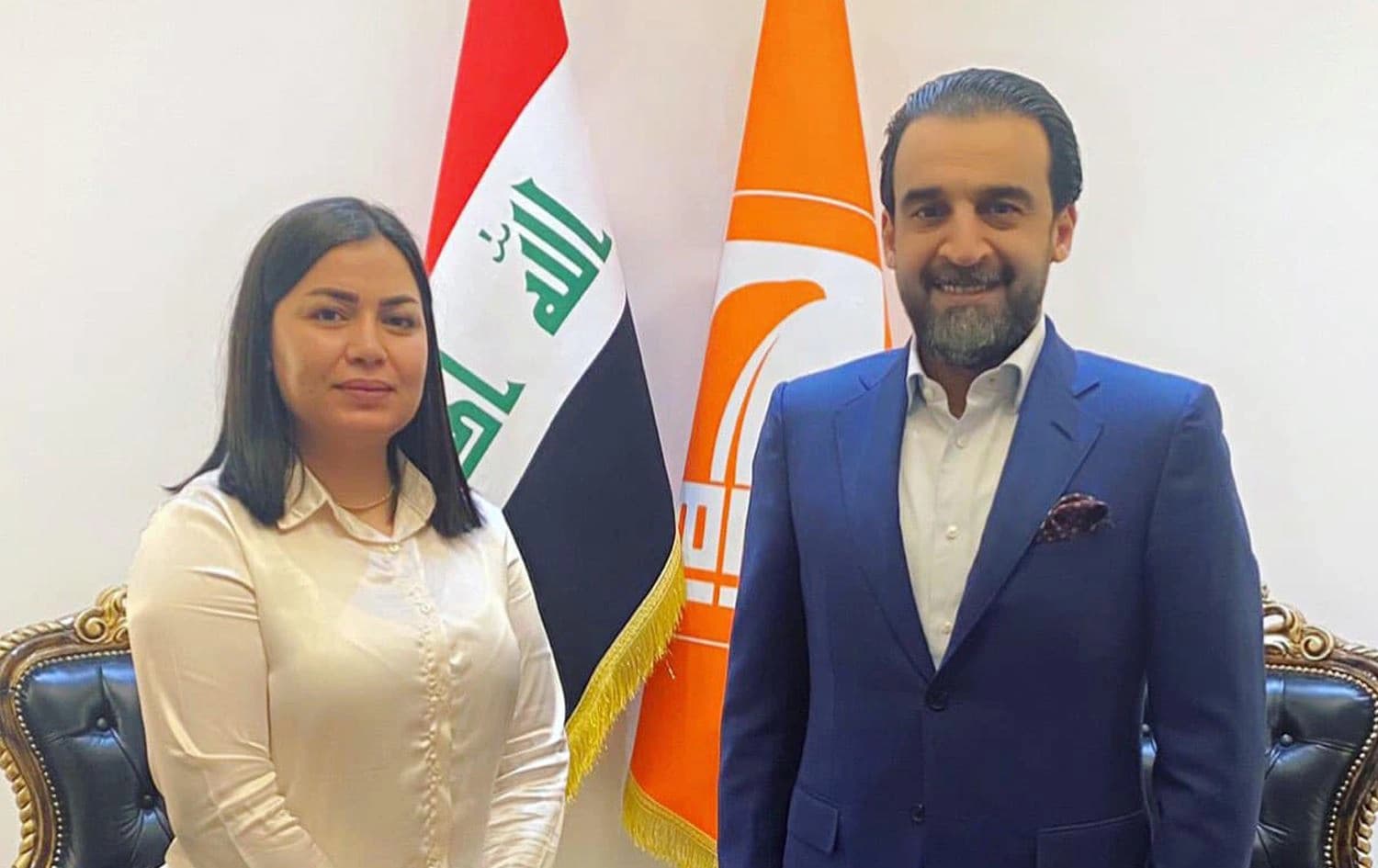 محەممەد حەلبووسی و سەجا بەیاتی. 