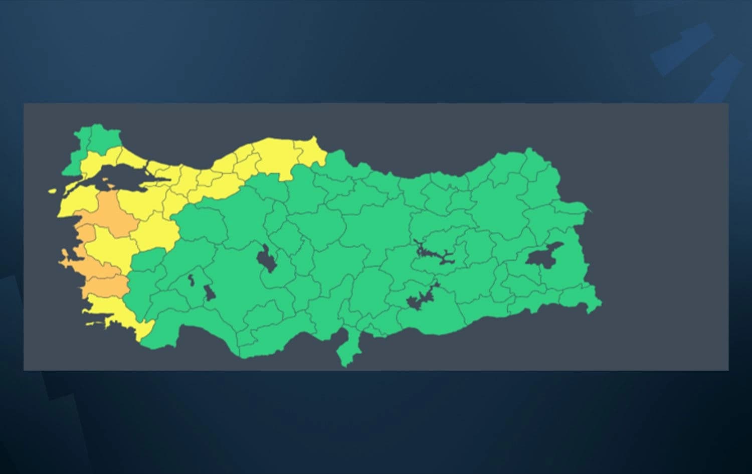 İstanbul ve 19 il için sağanak yağış uyarısı