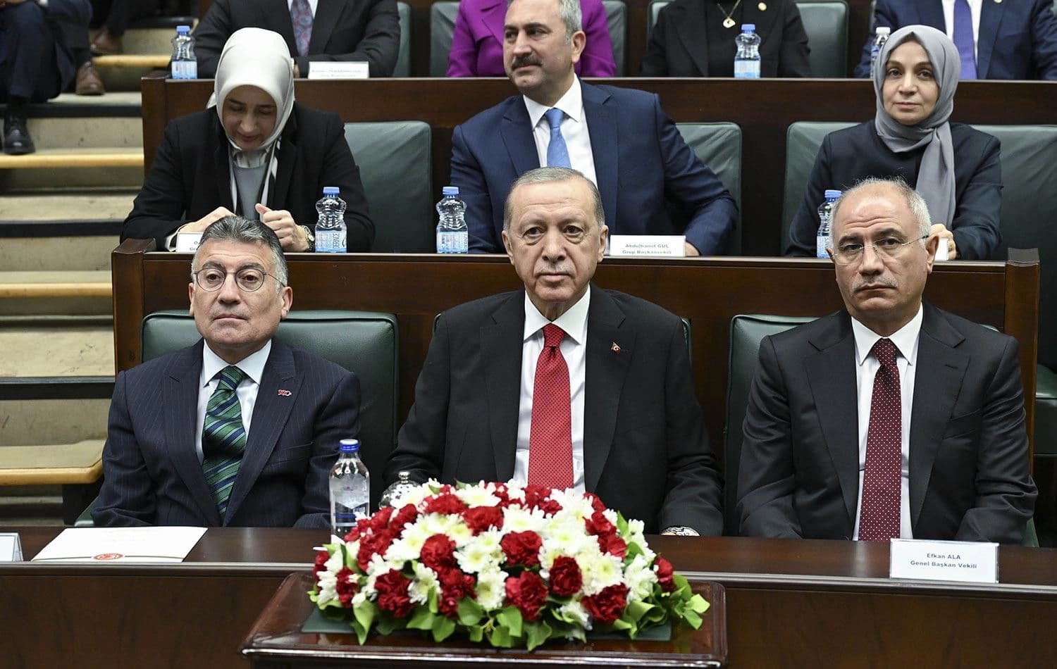Türkiye Cumhurbaşkanı Recep Tayyip Erdoğan AK Parti Meclis grup toplantısına katıldı. / AA