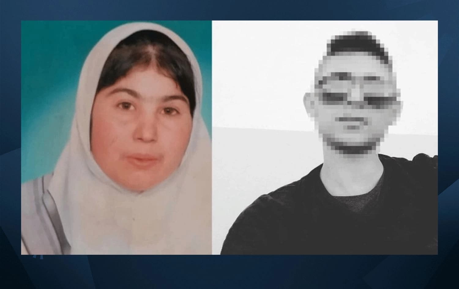 Bariş Ç. û dêya wî / Wêne: Ajans