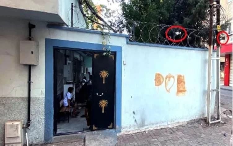 Şeyhe ait olduğu iddia edilen ev Foto: Ajanslar