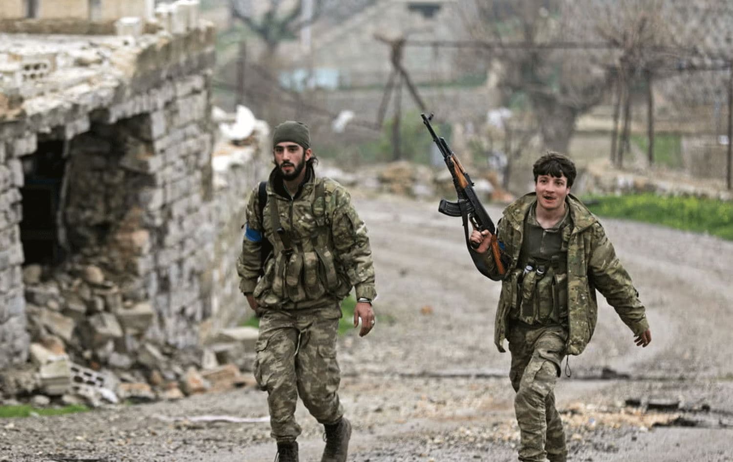 Çekdarên grûpên ku Tirkiye piştgiriyê dide wan / Wêne: Reuters / Arşîv