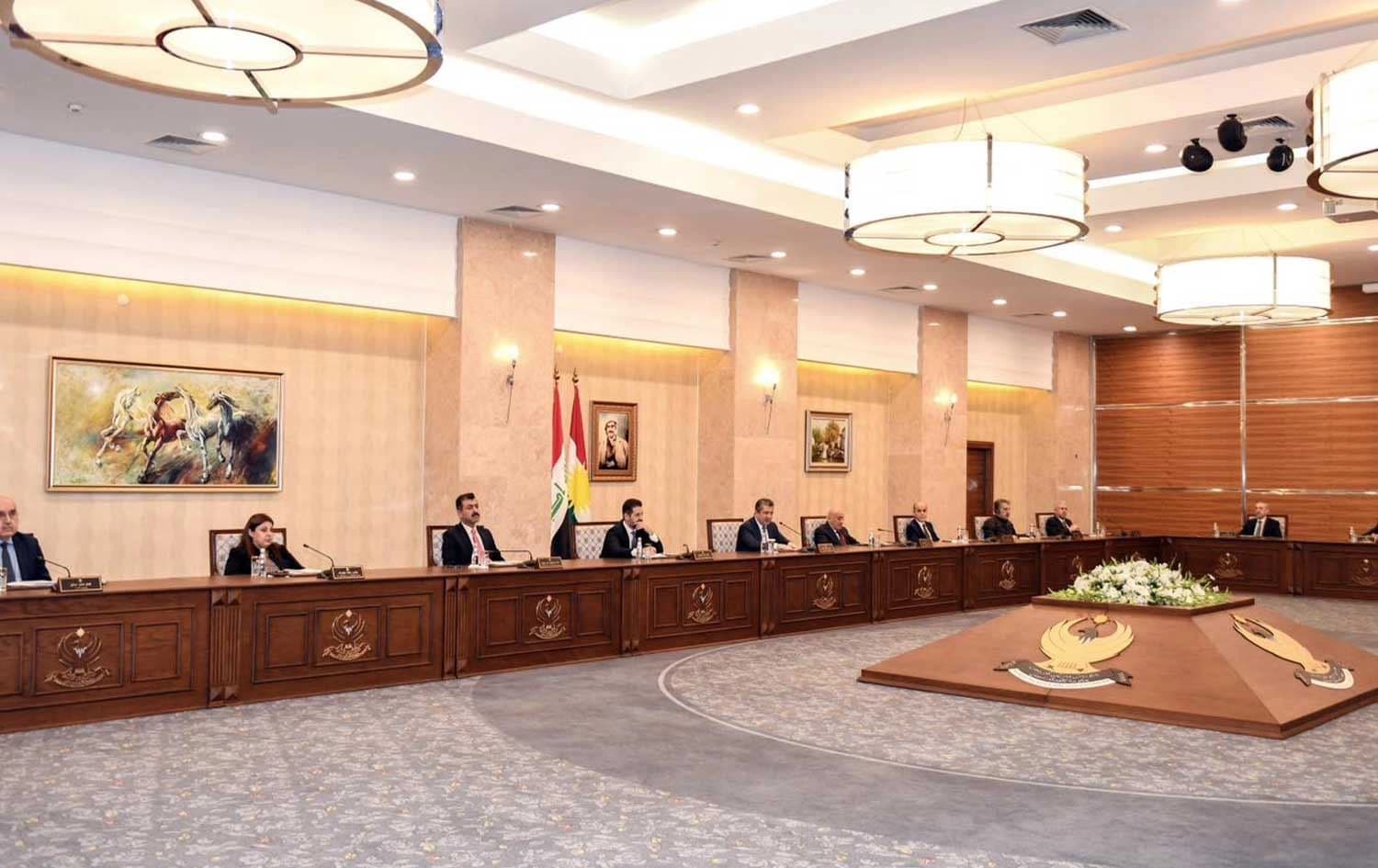 کۆبوونەوەیەکی ئەنجوومەنی وەزیران