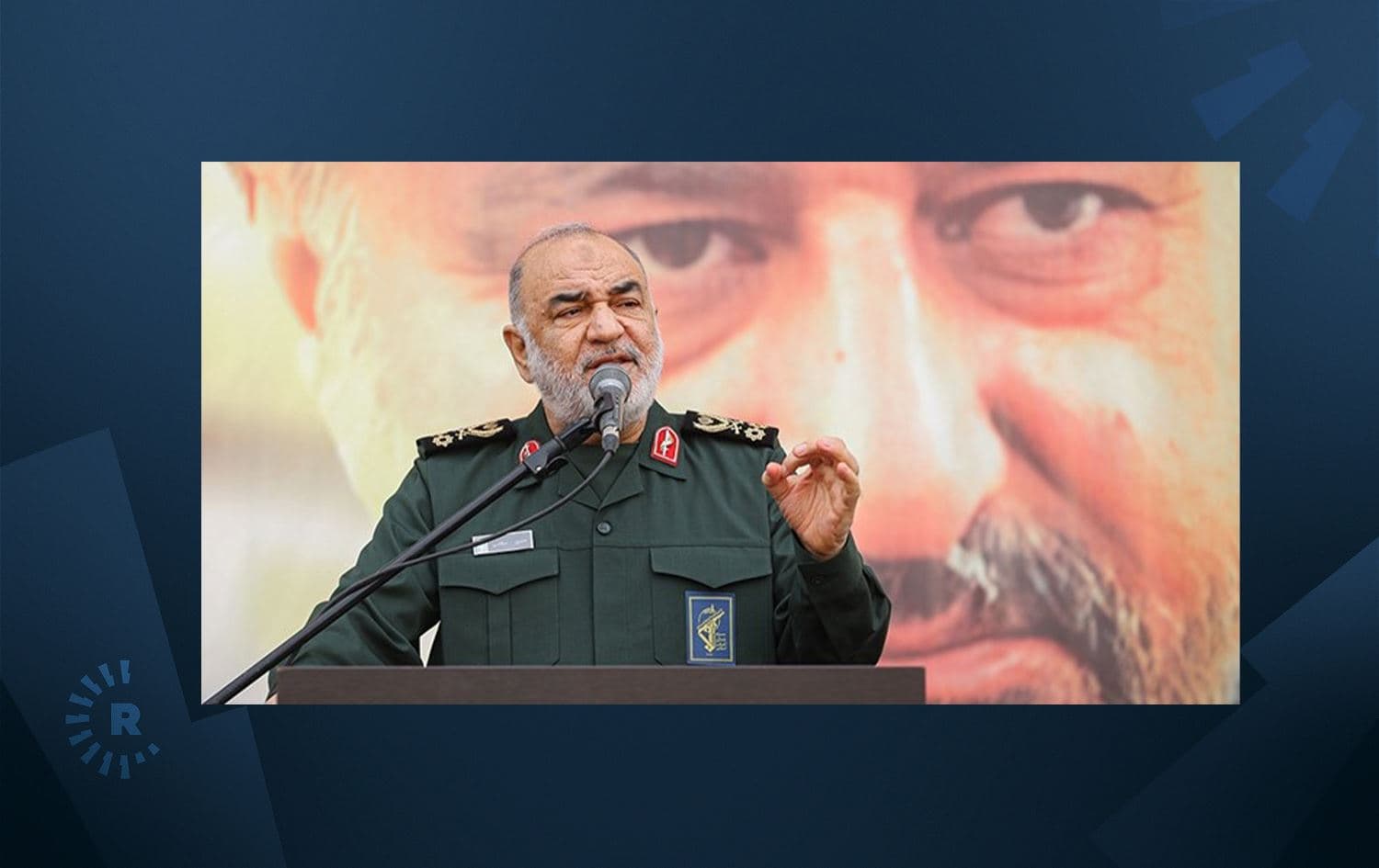 Supaya Pasdaran daxuyaniya berdevkê xwe red kir: Tûfana Eqsayê ne tolhildana Qasim Silêmanî bû