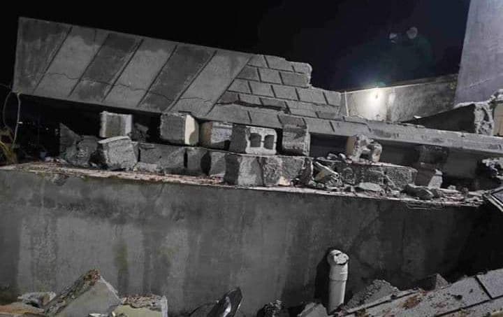Aftermath of fire which killed three in Kirkuk on January 5, 2023. Photo: Submitted 