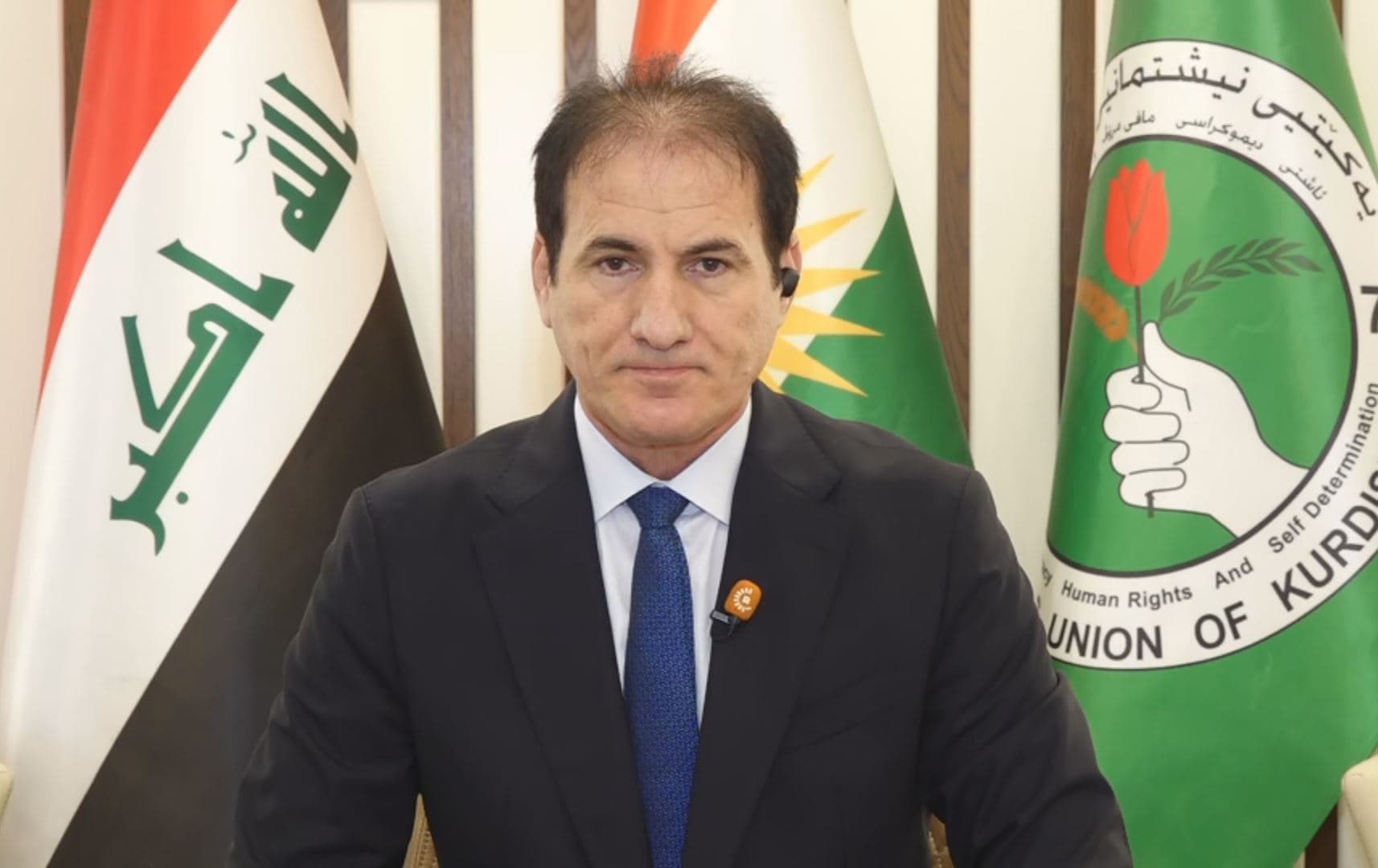 هەرێم کەمال ئاغا، سەرۆکی فراکسیۆنی یەکێتی لە پەرلەمانی عێراق.
