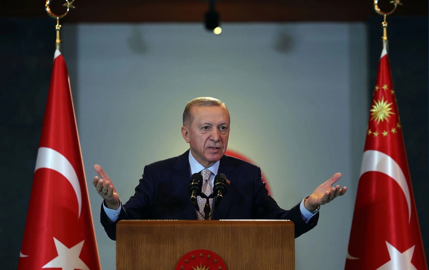 Serokkomarê Tirkiyeyê Recep Tayyîp Erdogan/Wêne: AA