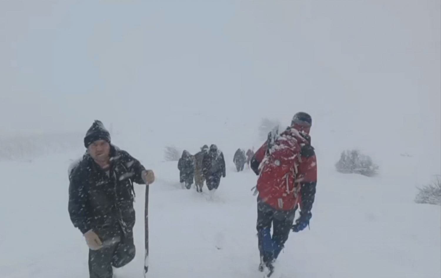 Çiyager 5 kes bûn û 2 kes ji wan roja Înê hatin rizgarkirin