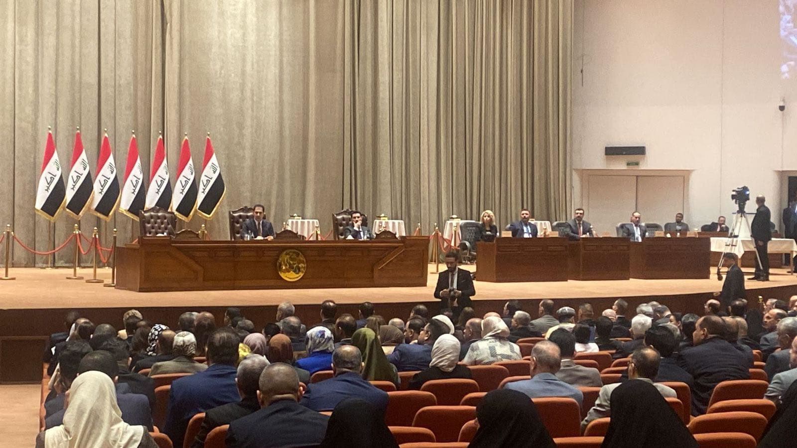 جلسة مجلس النواب العراقي لانتخاب رئيس له