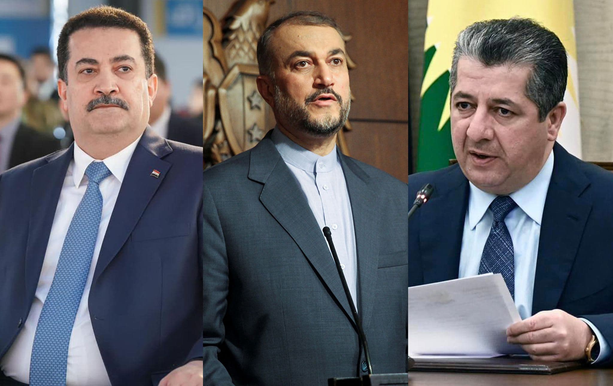Mesrûr Barzanî û Sûdanî civînên xwe yên bi Wezîrê Karên Derve yê Îranê re betal kirin