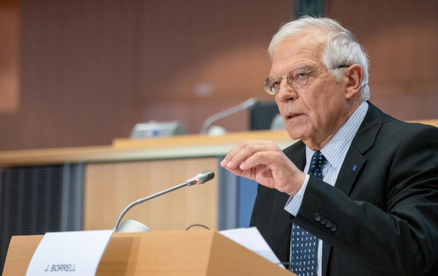 Avrupa Birliği'nin (AB) dış politika ve güvenlik politikası yüksek temsilcisi Josep Borrell