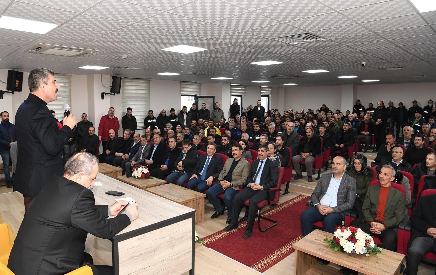 Peymana salane ya karmendên di bin banê Şaredariya Mûşê de hat îmzakirin / Wêne: Şaredariya Mûşê