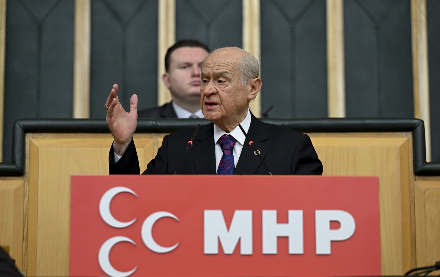  Serokê MHPyê Devlet Bahçelî / Wêne: AA