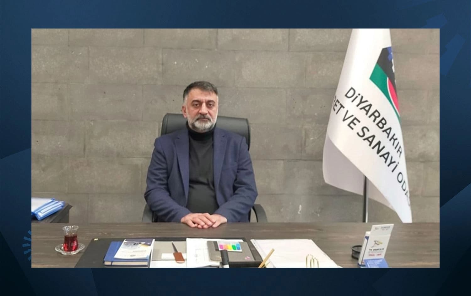 Foto: DTSO Yönetim Kurulu Üyesi Faruk Korkmaz -Tigris Haber