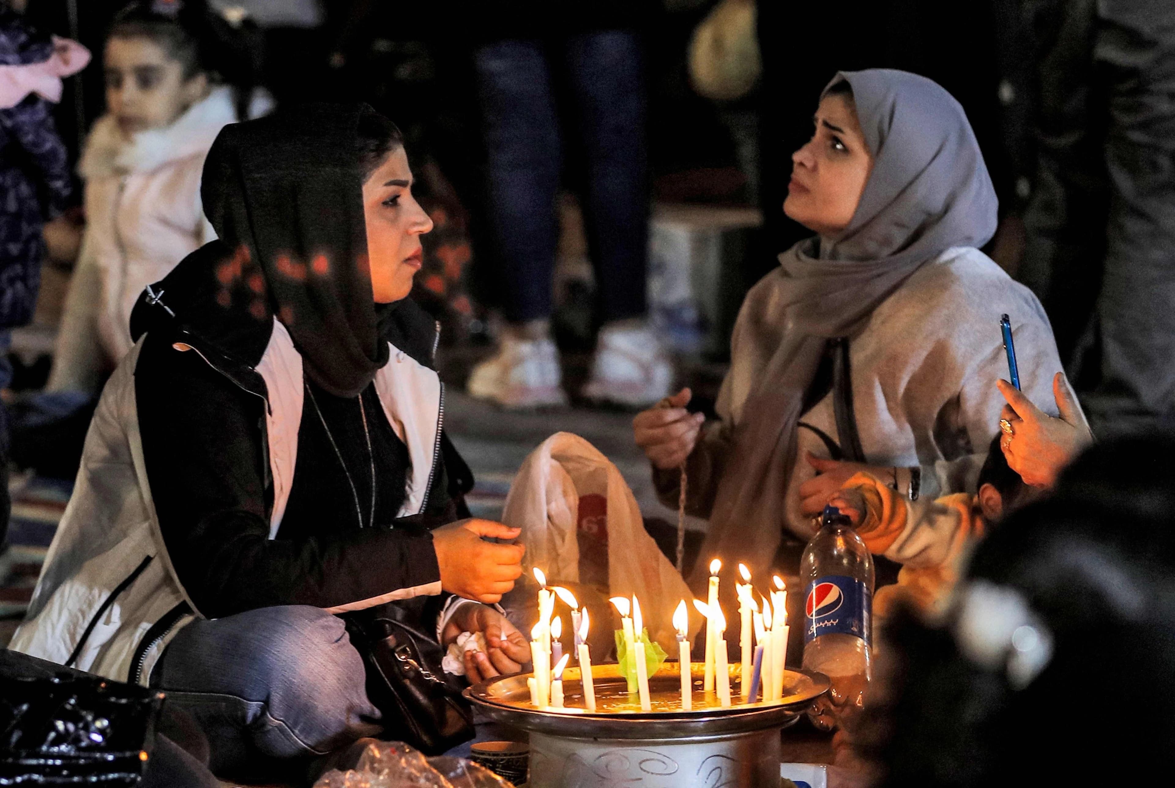 Iraklılar Hz. Zekariya Bayramını kutluyor Foto: AFP