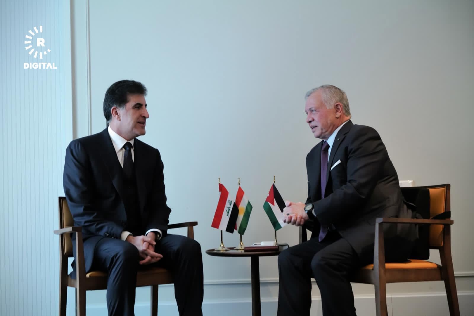 Foto: Kürdistan Bölgesi Başkan Neçirvan Barzani ile Ürdün Kralı II. Abdullah bin Hüseyin -  60. Münih Güvenlik Konferansı