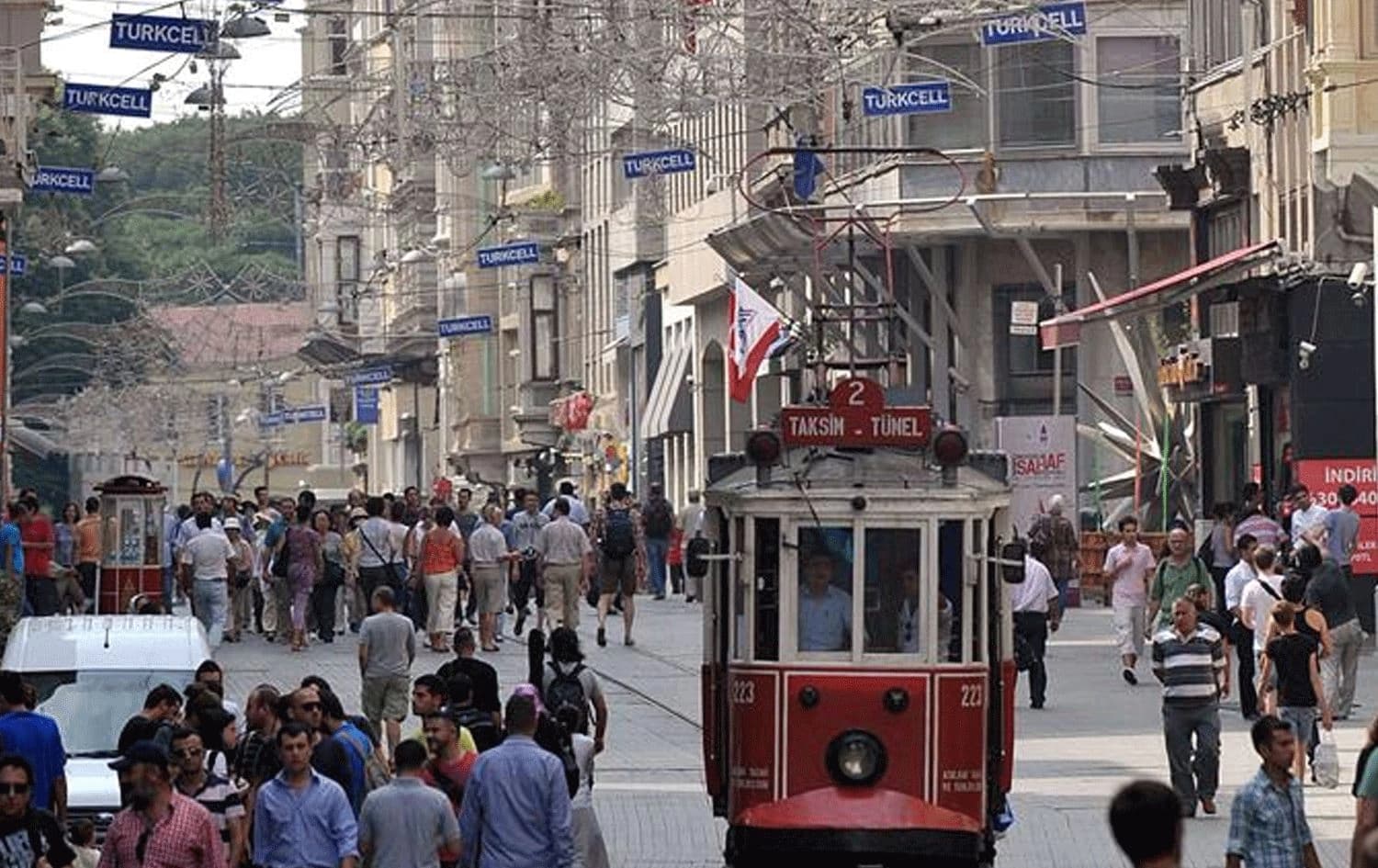 Cadeya Îstîklalê ya Stenbolê / Wêne: AA