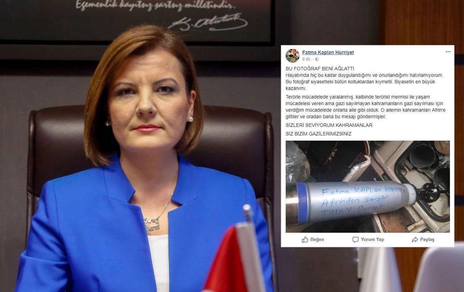 DEM’in destekleyeceği CHP’li adayın ‘Afrin’ paylaşımı gündem oldu